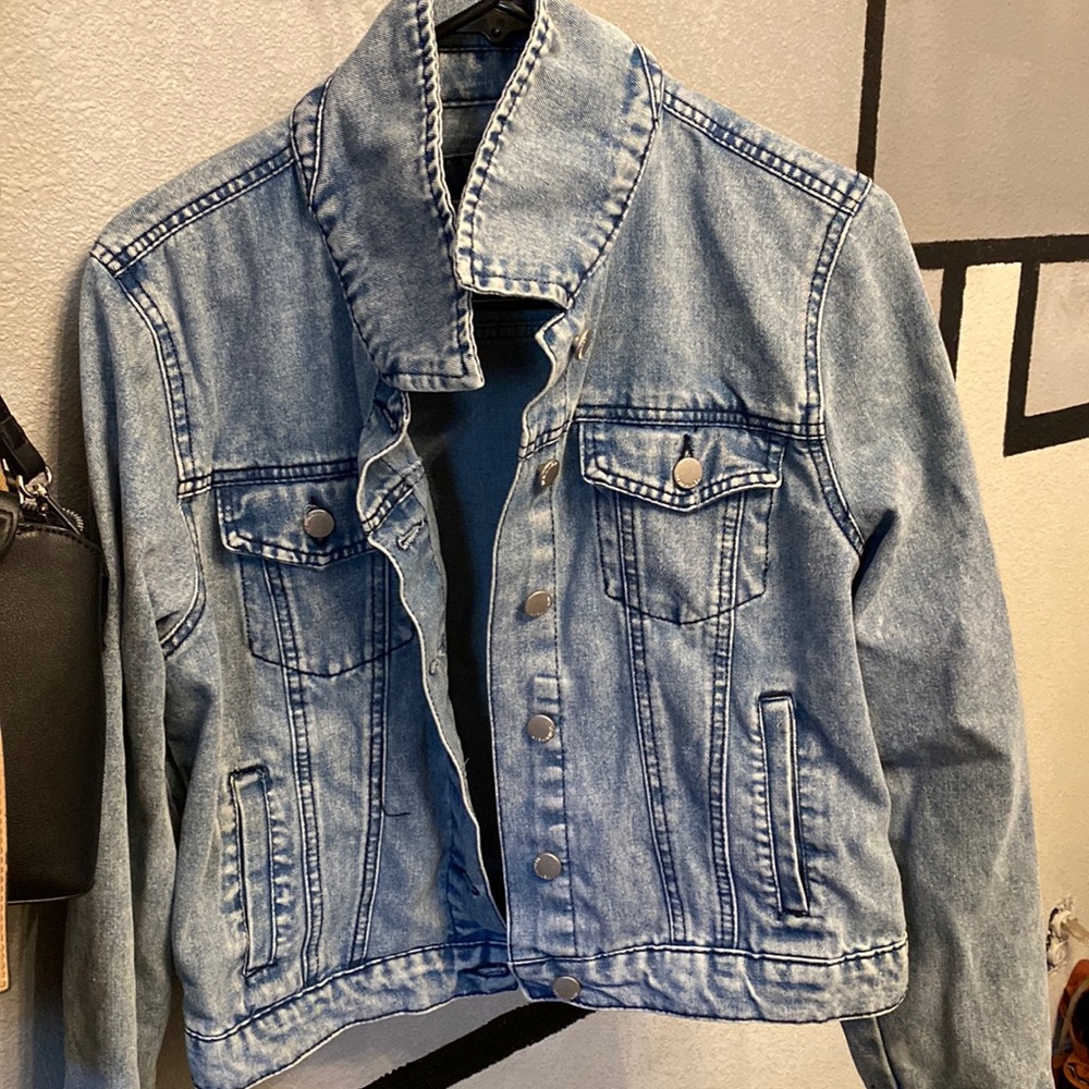 Denim Jean Jacket Size Large